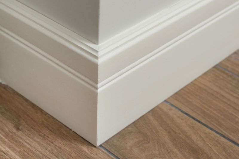 Baseboard Trim Installation detail