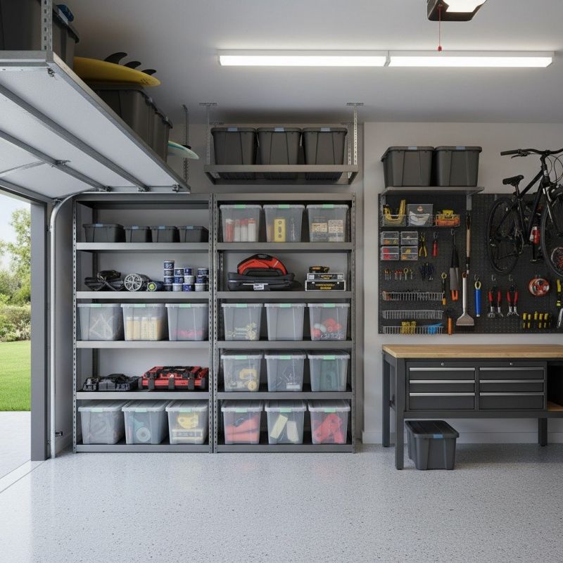 Garage Shelves Installation in Arlington, VA